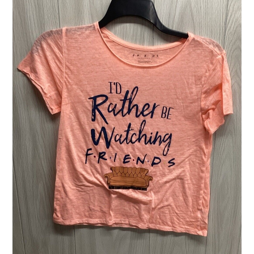 FRIENDS TV SHOW Women's (Size XS) Short Sleeve Round Neck Sleep Shirt